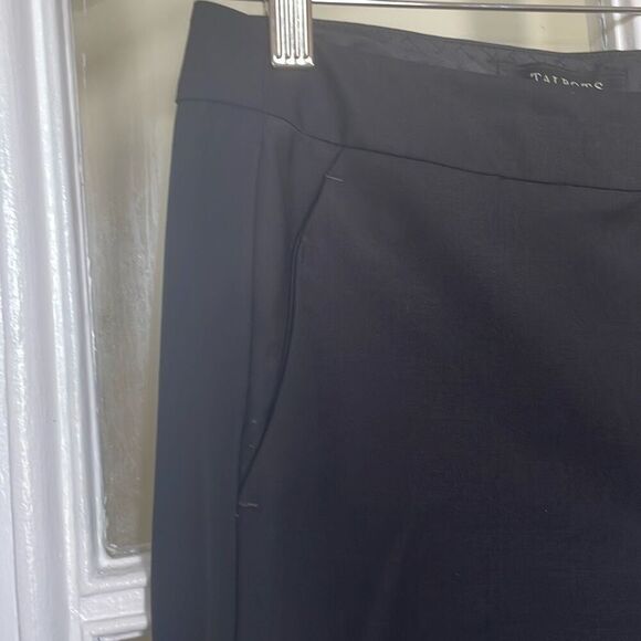 Talbots petites black pleated dress pants straight wool blend pants size 4P - Picture 7 of 14